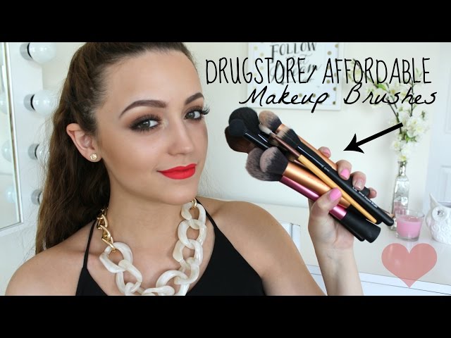 Best Drugstore/ Affordable Makeup Brushes!