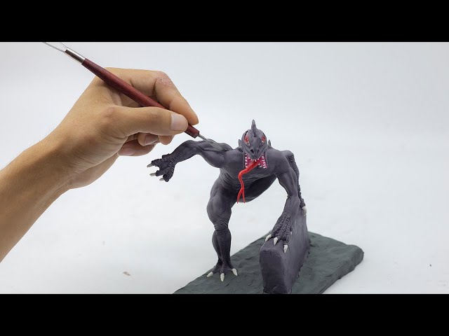 Clay Sculpting Gecko Monster - Crafting Fantasy Characters | Sculpture