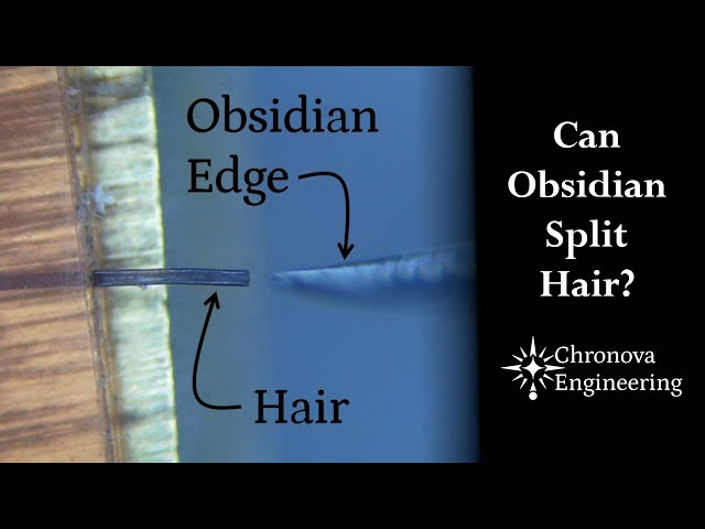 Does Obsidian Really Form the Sharpest Edge?