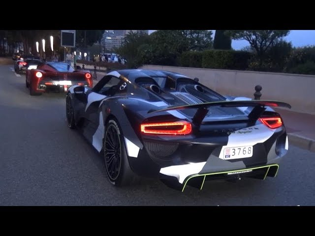 Rich Kids of Monaco cruising in 4 million € worth of hypercars!