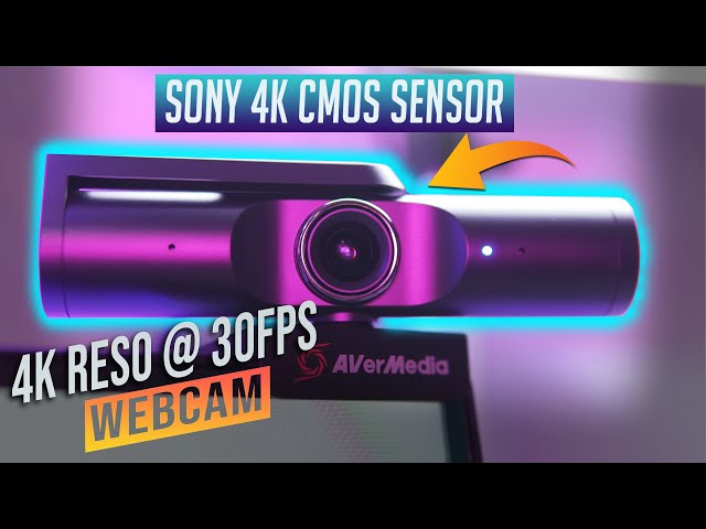 Best 4k Webcam For Streamer / Work From Home | AVermedia PW513