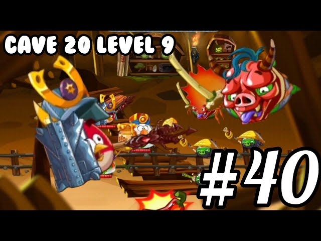 Shogun does the comeback - Angry Birds Epic Part 40 - Cave 20 Hog Head Hollow Level 9