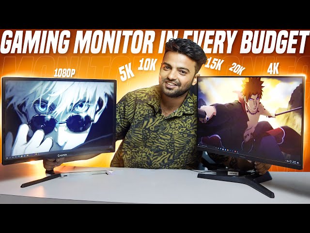 Best Gaming Monitor In Every Budget / 5000 / 10000 / 15000 / 1080P / 1440P / 4K
