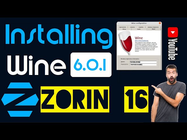 How to Install Wine 6.0.1 on Zorin OS 16 | Install Wine on Zorin OS 16 | Wine Stable Zorin 16 Linux