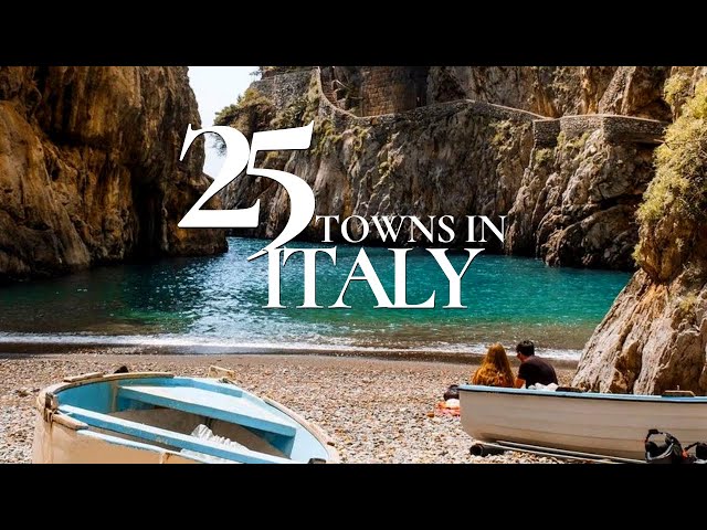 25 Beautiful Towns to Visit in Italy 4k 🇮🇹  | Stunning Tuscany Towns