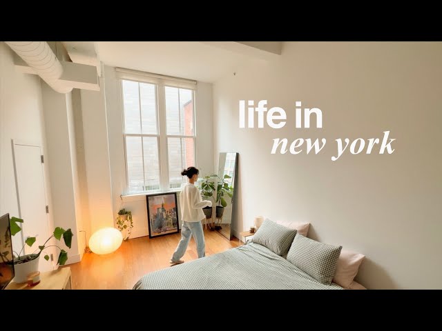 LIFE IN NYC | a cozy week in my new apartment and  life update