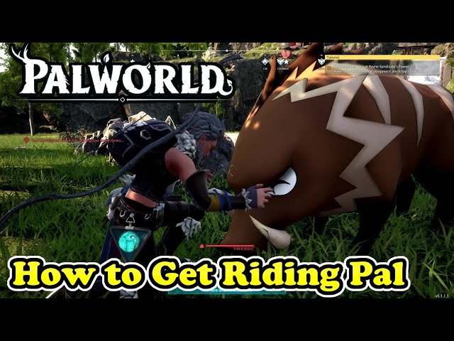 How to Get Riding Pal in Palworld (Rushoar Location)