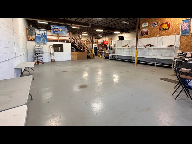 May 2024 Warehouse Sale Part 1- Setting Up Shop