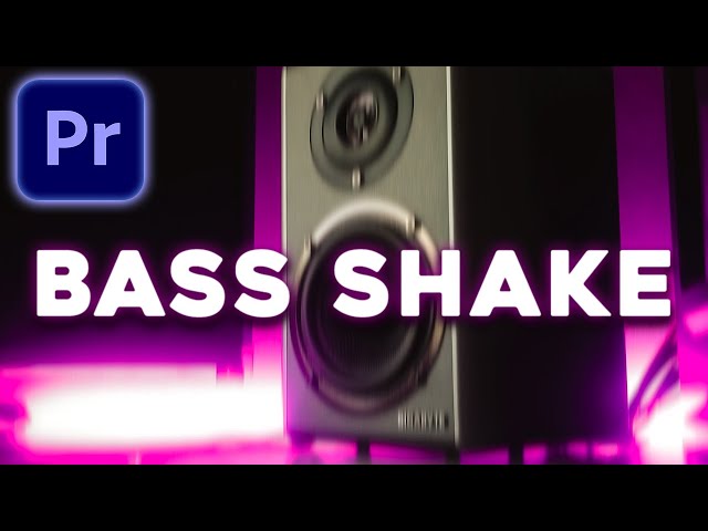 BASS SHAKE EFFECT in Premiere Pro (Tutorial Deutsch)