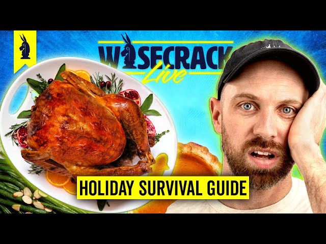 Holiday Survival Q&A Featuring @SkipIntro - Wisecrack Live! - 11/22/23 #culture #philosophy #news