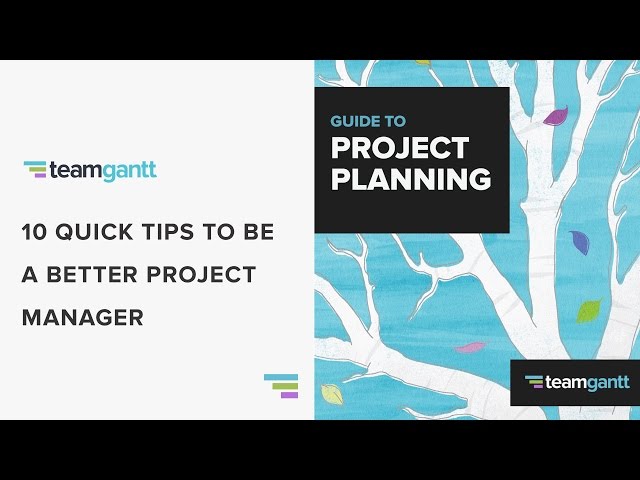 How to be a Good Project Manager