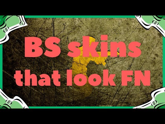 CS:GO - Top 10 BS skins that look FN