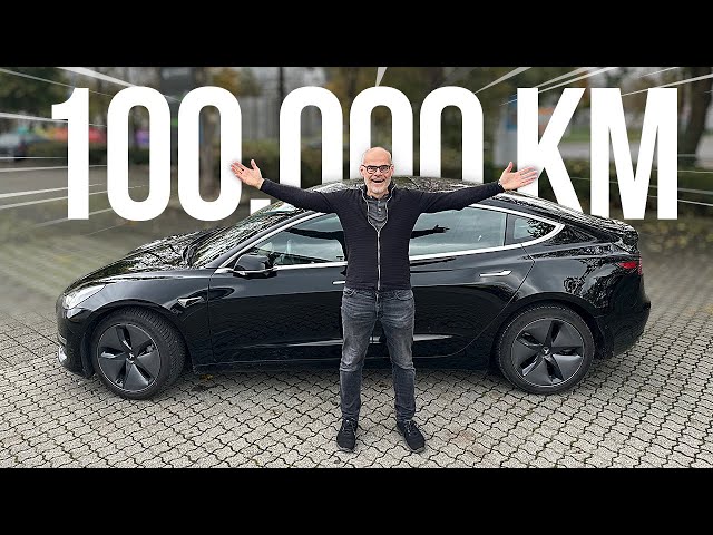 Tesla Model 3 nach 100.000 km (Kosten, Schäden, Verbrauch) | dieserdad
