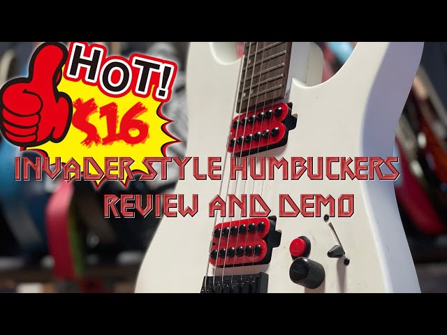 Yootone’s Invader Style Humbucker’s Review And Demo