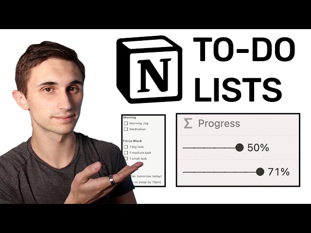 Notion Tutorial: 2 Ways to Build a To-Do List in Notion! (Notion 2022)