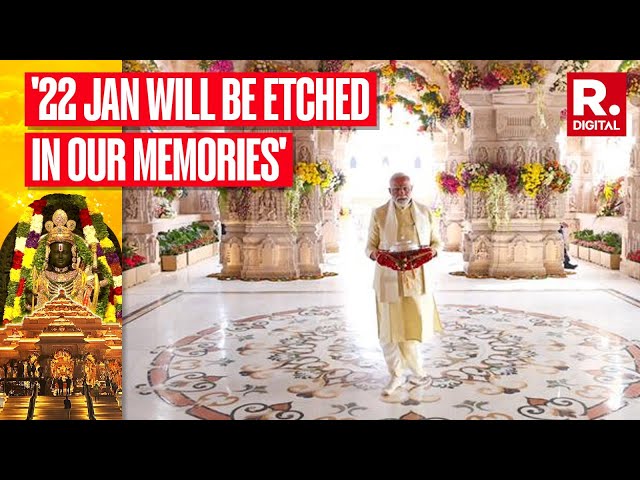 Ram Mandir Pran Pratishtha: With Chants Of 'Jai Shri Ram' & Tears Of Joy, Jan 22 Creates History