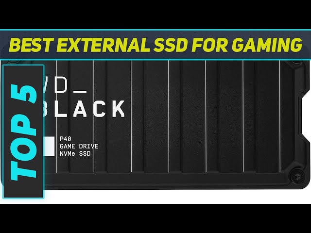 Top 5 Best External SSD For Gaming  in 2024