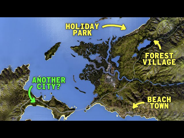 I'm Building Towns EVERYWHERE! | Cities Skylines: Mile Bay 06
