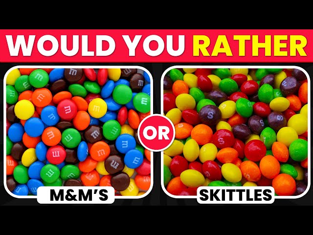 🍨 Would You Rather...? Sweets Edition 🍫