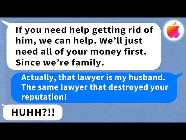 【Apple】Disgraced criminal family that disowned me comes knocking for money not knowing who I married