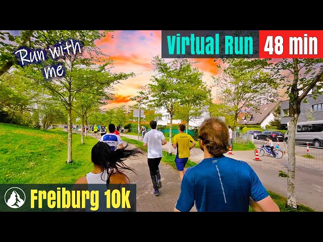 Freiburg Marathon 🇨🇭 Switzerland Wonderland | Virtual Run #113