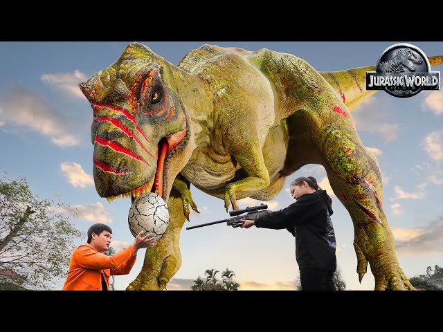 Jurassic World Camp Cretaceous 2023 | T-rex Chase  Egg Thief | Dinosaur | T-rex vs I-rex | Ms Sandy