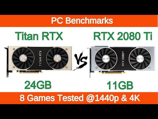 Nvidia Titan RTX vs Nvidia RTX 2080 Ti