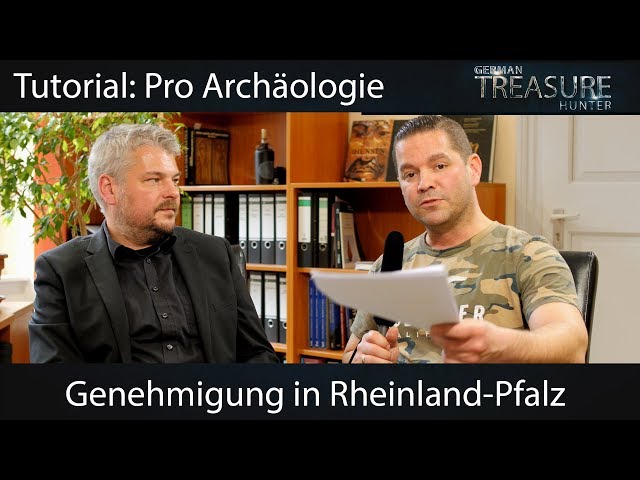 Tutorial - Suchgenehmigung in Rheinland-Pfalz - Archäologie und Sondengänger im Einklang