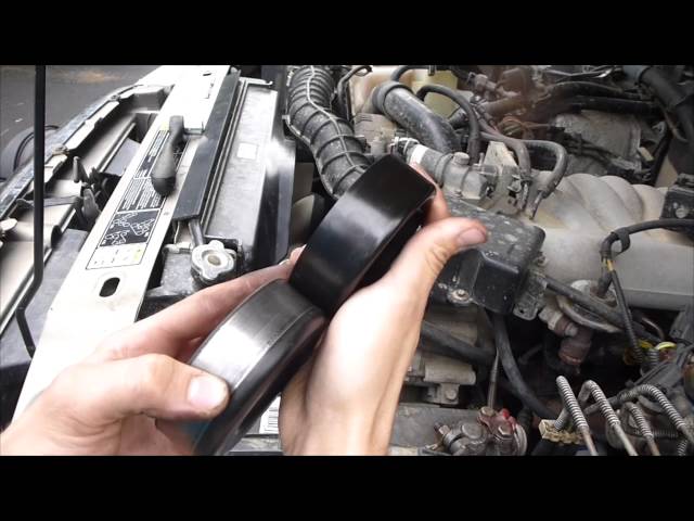Idler Pulley, How to replace (EASY and CHEAP)
