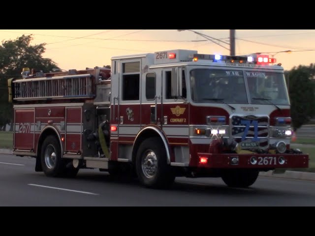 Toms River Fire Department Engine 2671 Responding 8-6-23