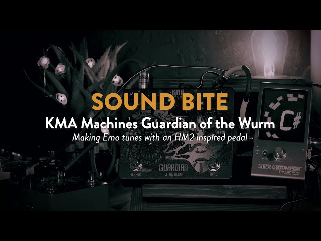 Making Emo/Shoegaze tunes with an HM-2 inspired pedal - KMA Machines Guardian of the Wurm