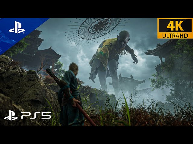 Black Myth - Wukong 5 Minutes Exclusive Gameplay (Unreal Engine 5 4K 60FPS HDR)