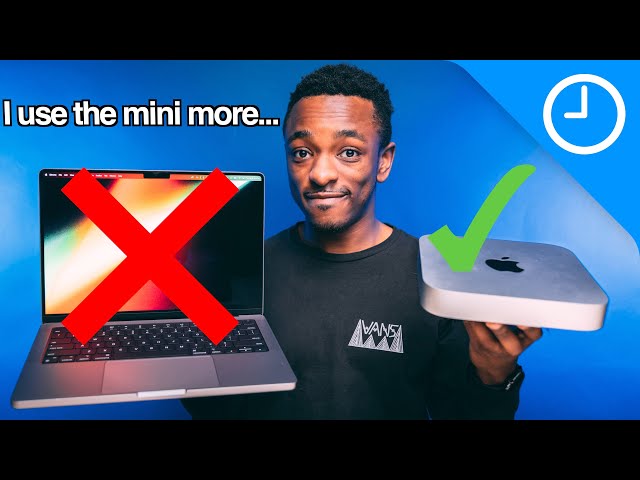 14" MacBook Pro vs Mac mini M1 -  Why I use the mini more