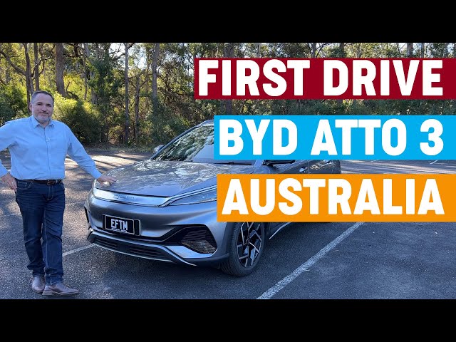 BYD Atto 3 Review - Right Hand Drive and made for Australia