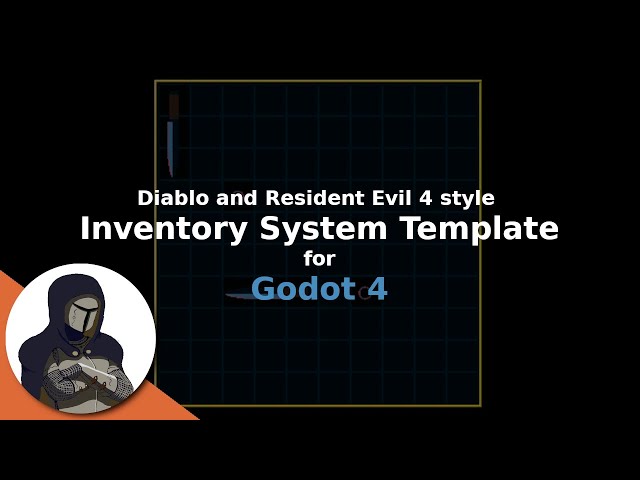 Diablo Resident Evil 4 style inventory system template