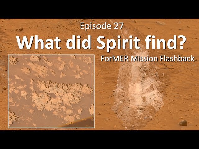Spirit rover’s dead wheel made big discovery