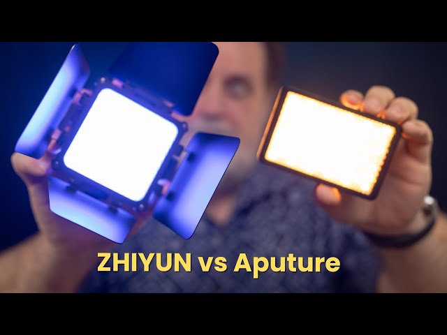 Lighting Showdown: ZHIYUN Fiveray M20C vs Aputure MC Pro