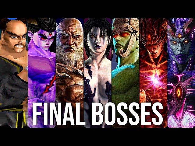 Evolution of Final Boss Fight in Tekken Games (1994 - 2024 | PS1 - PS5)