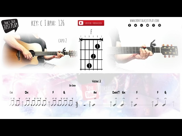 Ed Sheeran - Bad Habits -How to play I Akkorde I Chords - Tutorial - Guitar Lesson