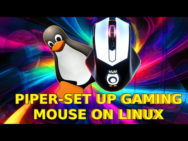 Configure Gaming Mouse On Linux 2023 | Piper Tutorial