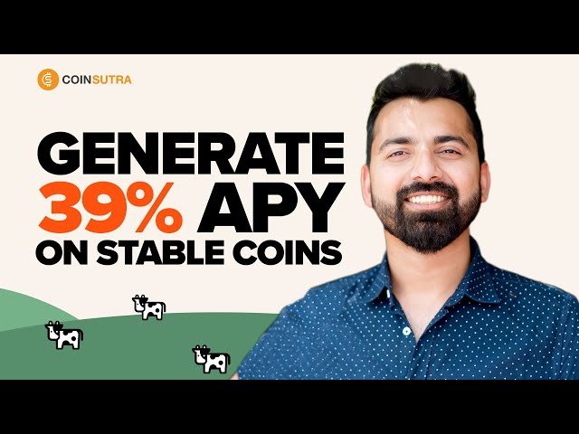 Yield Farming - Generate 39% APY on Stable Coin with Matic Polygon & Beefy Finance