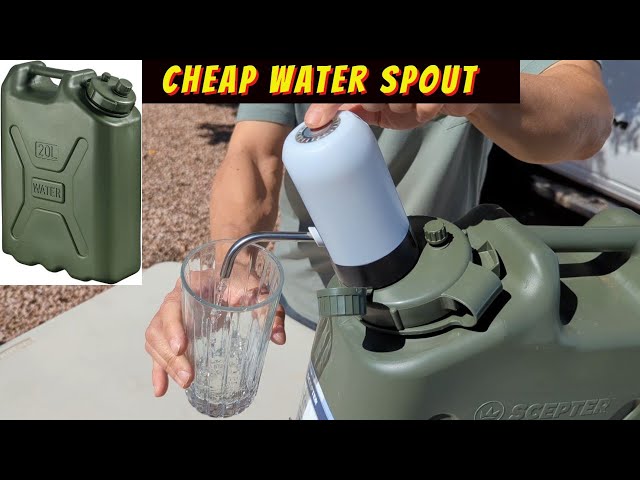 Scepter Water Can: For Camping or Emergency