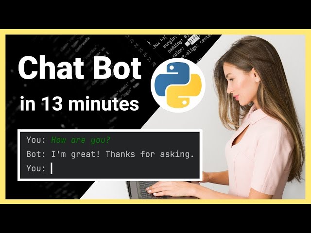 How to create an accurate Chat Bot Response System in Python Tutorial (2022)
