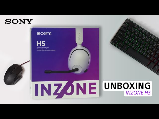 Sony | INZONE H5 Gaming Headset - UNBOXING
