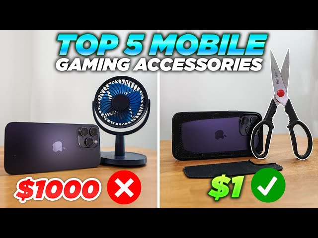 Best Mobile Gaming Accessories Improving Your Gameplay | Pro Player Hacks