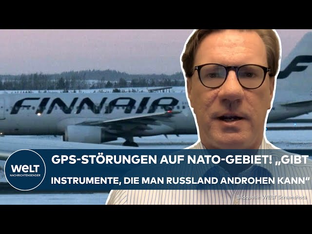 PUTINS KRIEG: "Hybrider Angriff"! GPS-Störungen über Estland – Finnair setzt Flüge nach Tartu aus