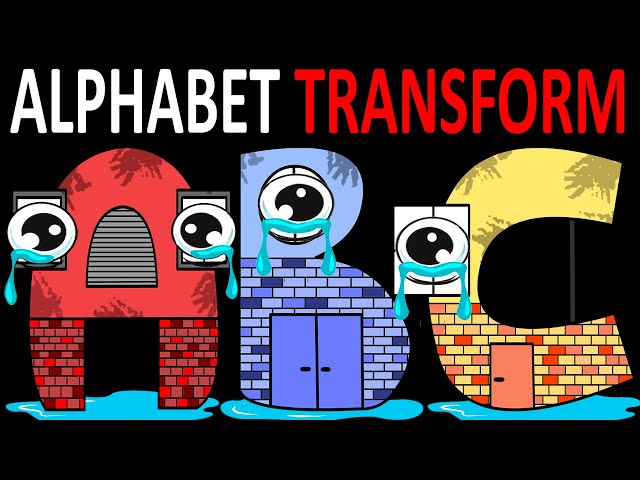 Alphabet Lore But they were given a lot of homework and they cry  (A-Z...)