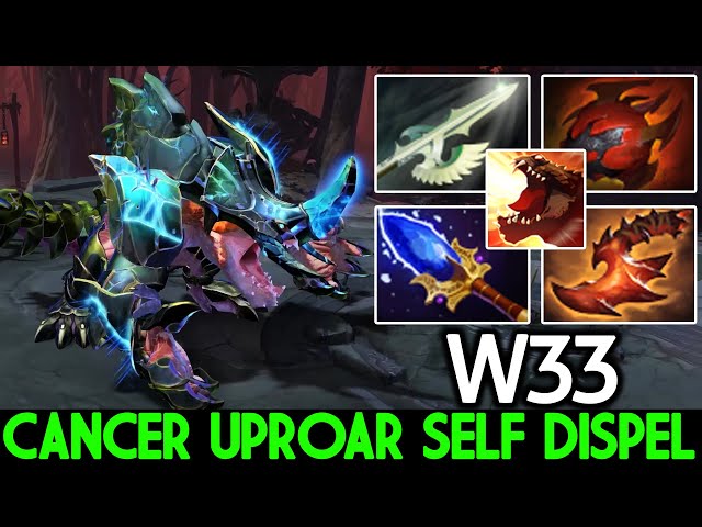 W33 [Primal Beast] New Cancer Uproar Self Dispel Unkillable Dota 2