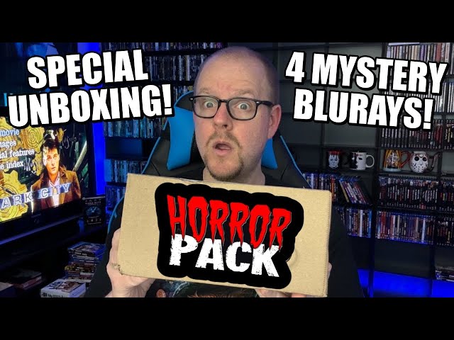 New Blurays From HORROR Pack! | A Special Unboxing!