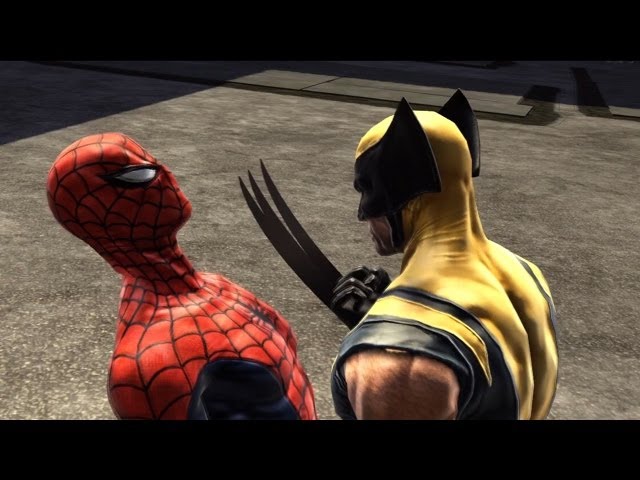Spider-Man: Web of Shadows - Walkthrough Part 18 - Scarring Partners: Spider-Man Vs. Wolverine